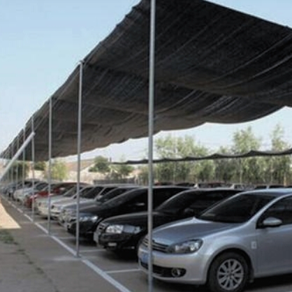 Atap Parkir Mobil Jaring Naungan Matahari