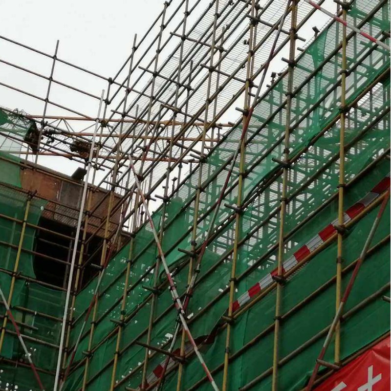 Scaffolding Safety Net para sa Konstruksyon