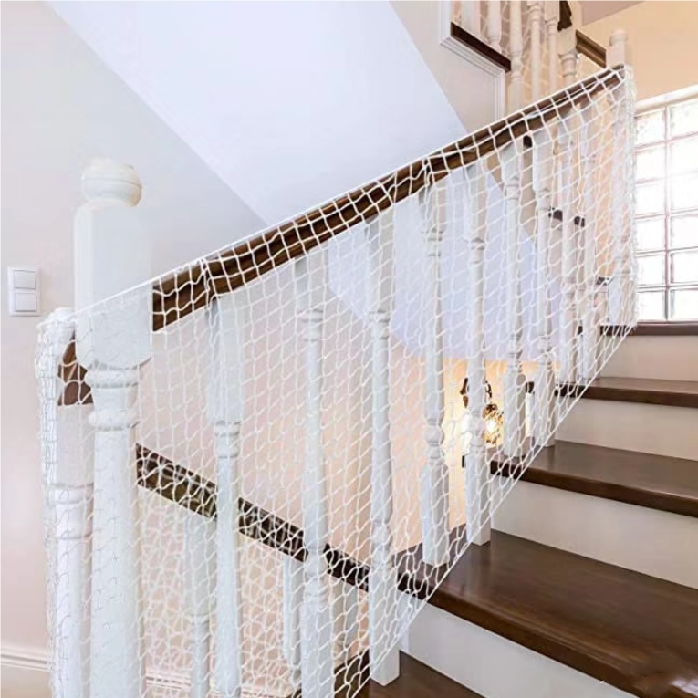 Stair Railing Safety Net