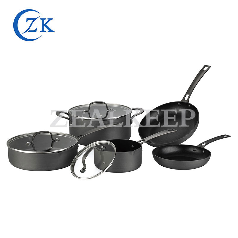 Healthy Stretched Aluminum Nonstick Cookware Set