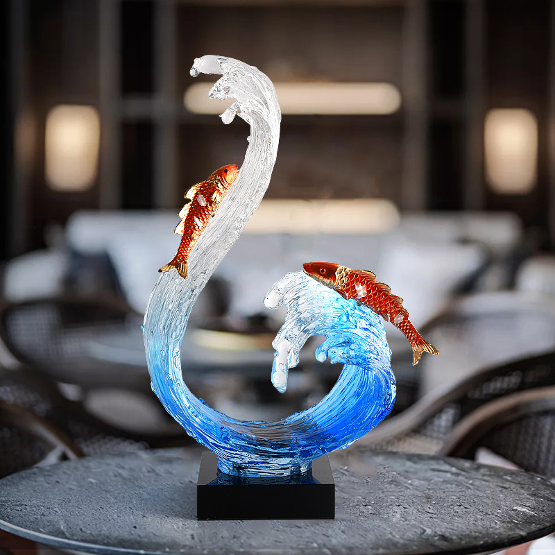 resin handicrafts Feng Shui ornaments