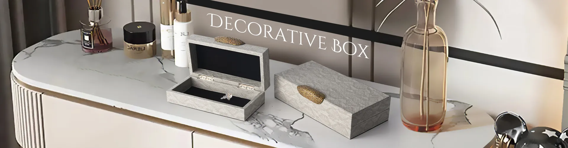 Rectangular Wooden Decorative Box