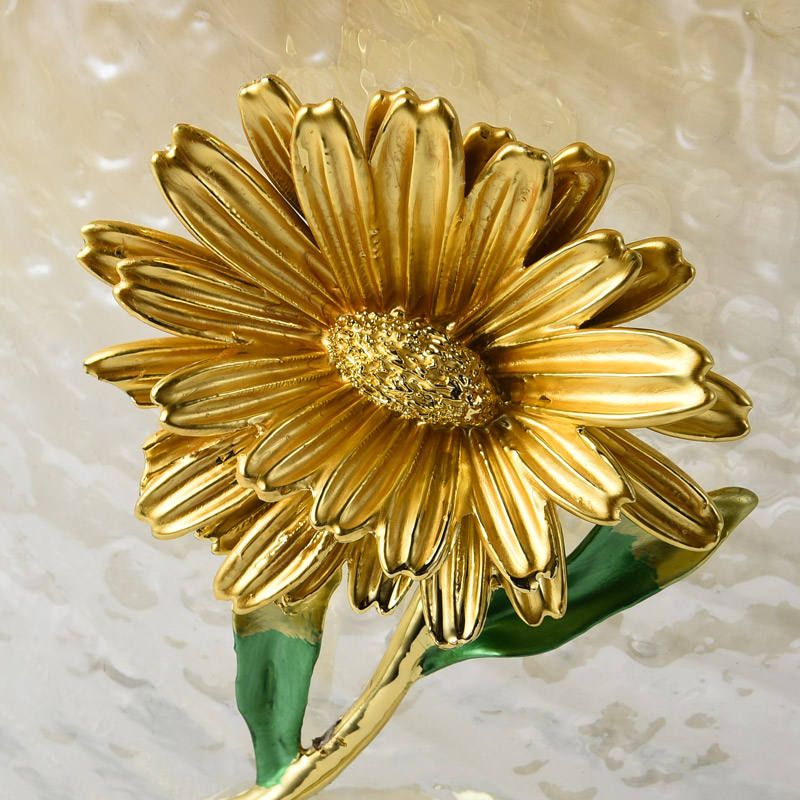 गिलास इनामेल रंग पोर्टेबल फूल टोकरी