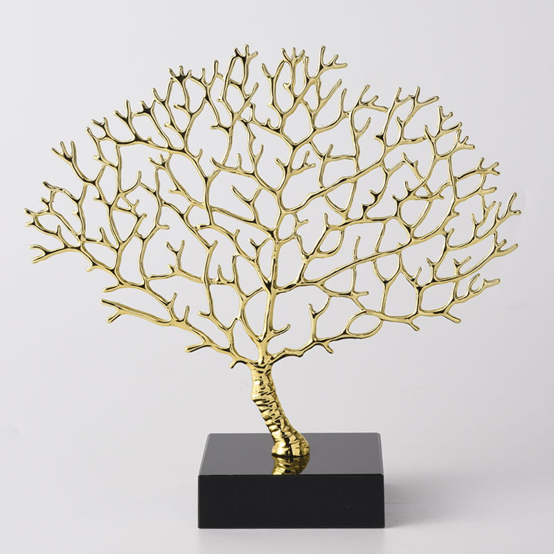 Prosperity Tree luxury ornament crystal display for home decoration