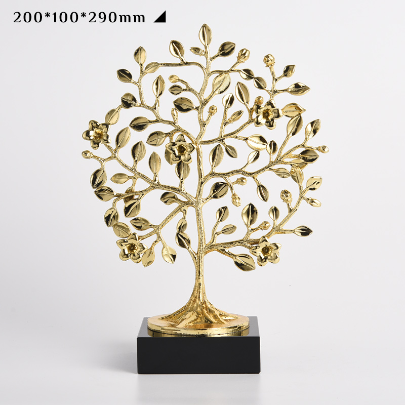 The money tree luxury crystal creative decoration