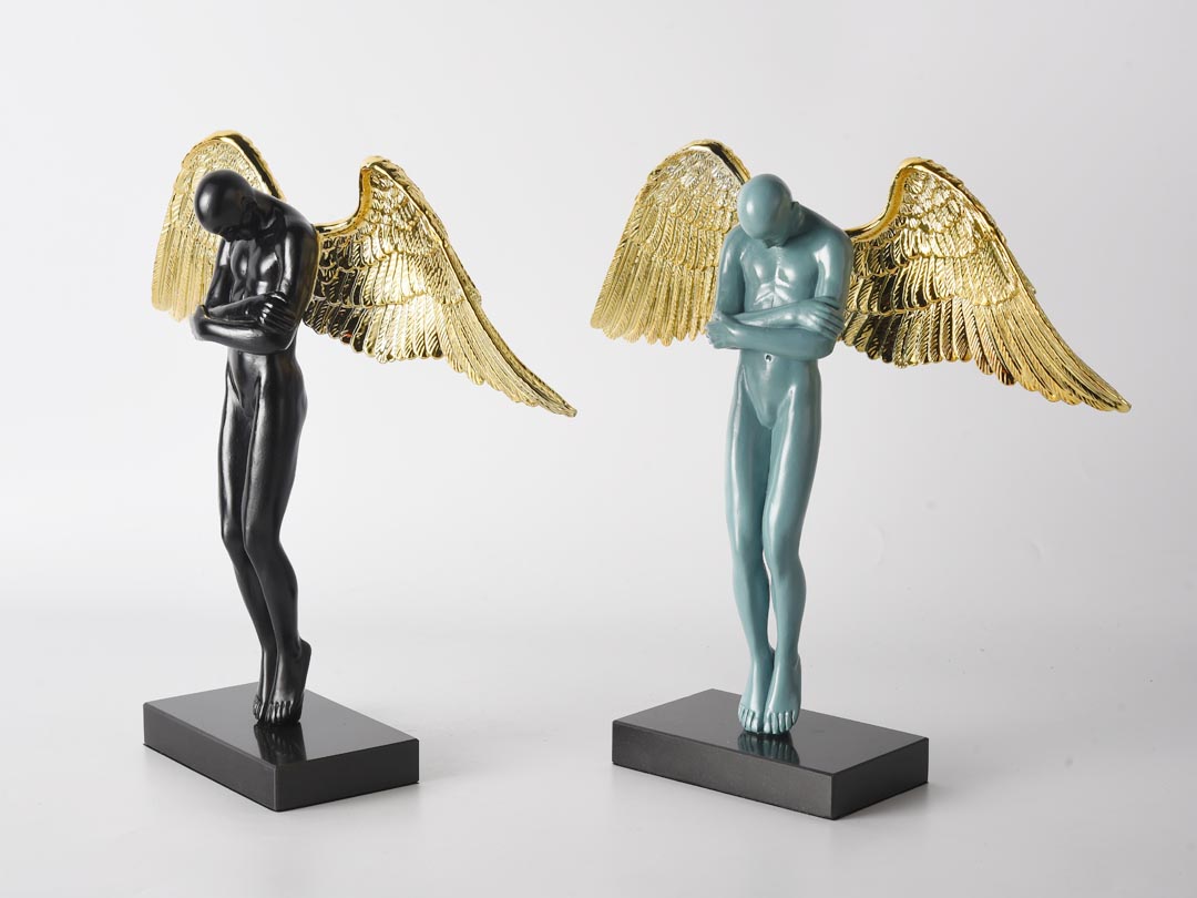 Angel Art Resin Decor Sculpture