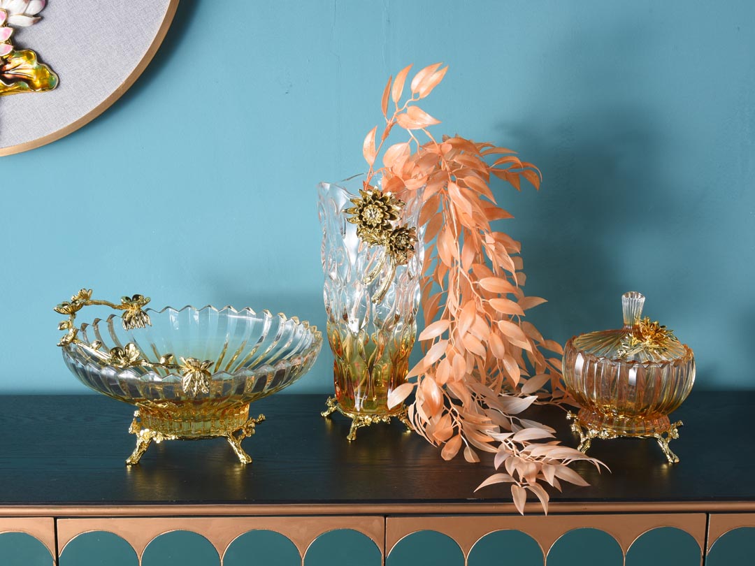 Champagne Glass Decorative Tray