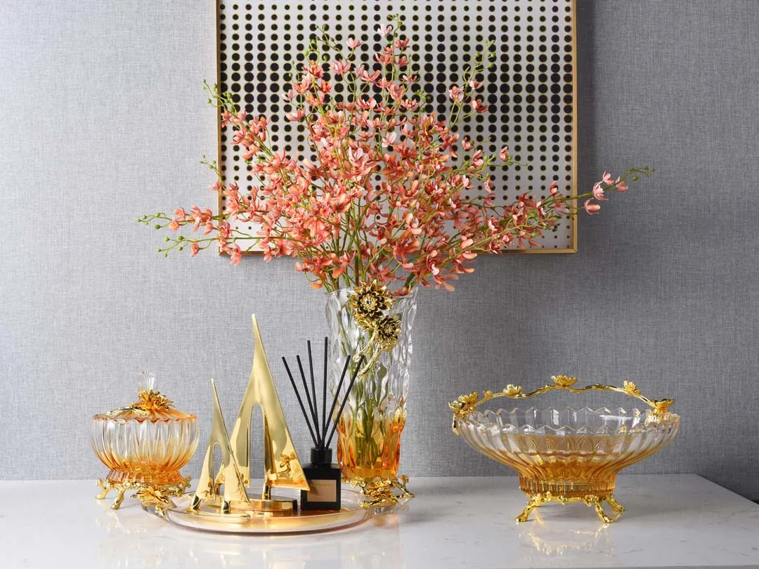 Champagne Glass Decorative Tray