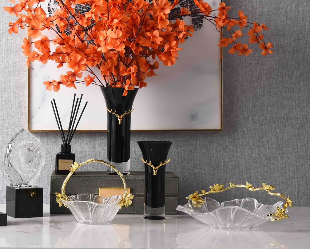 Creative Lotus Frukttallerken Hjem Stue Sofabord dekorasjon