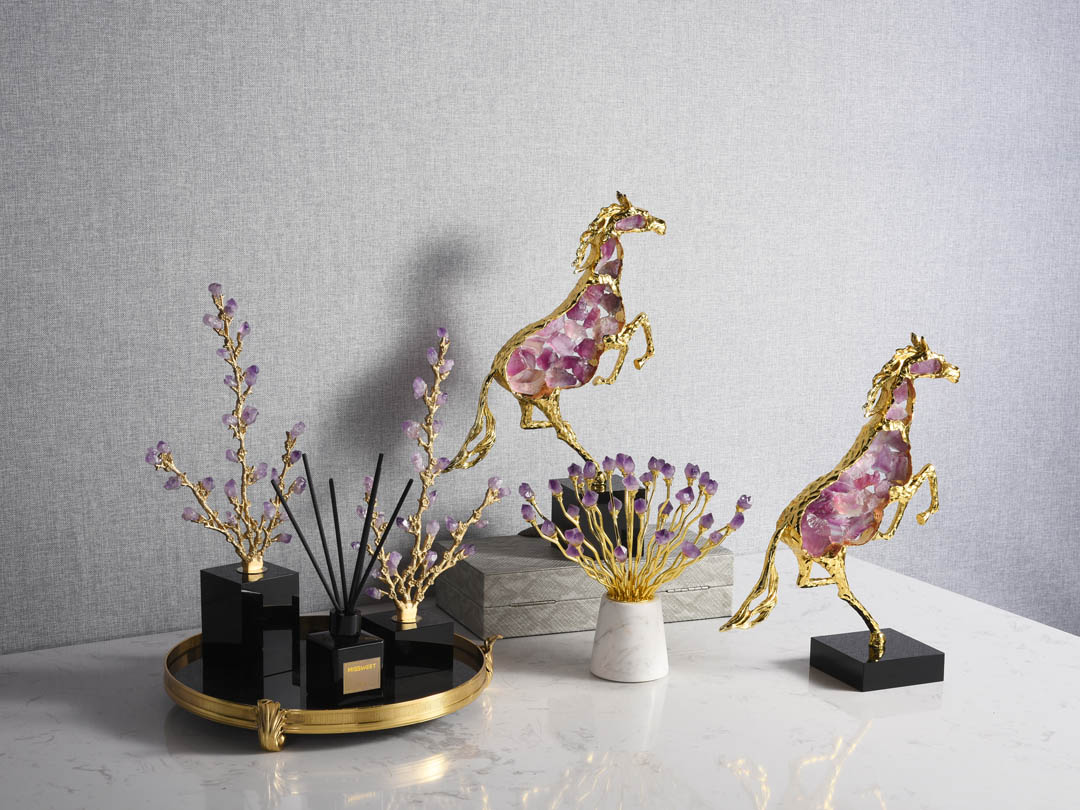 Arklio figūrėlės gyvūnų dekoro skulptūra