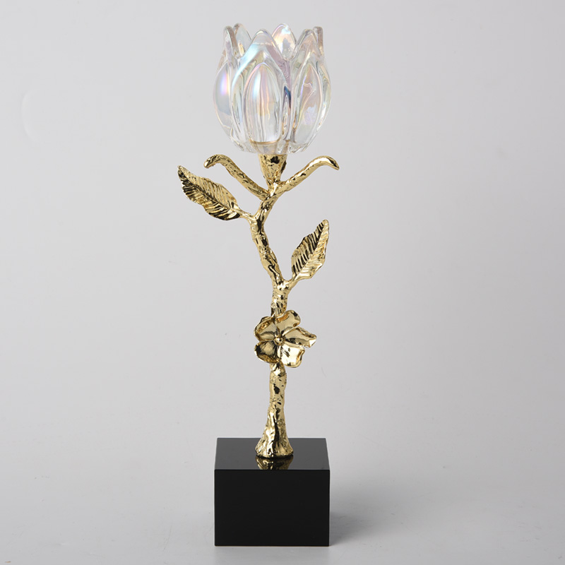 Creative Light Luxury Crystal Candlestick