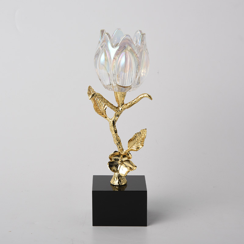 Creative Light Luxury Crystal Candlestick