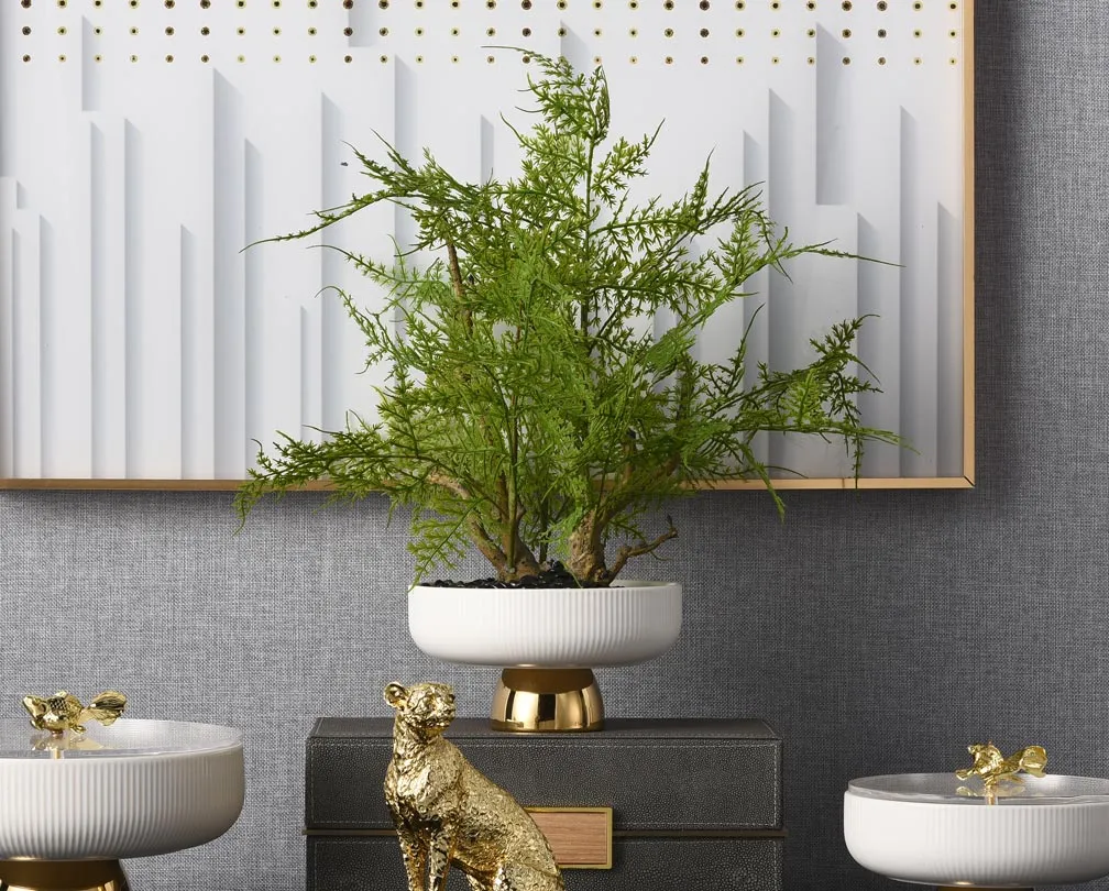 Simulated asparagus fern plants indoor decoration soft furnishings