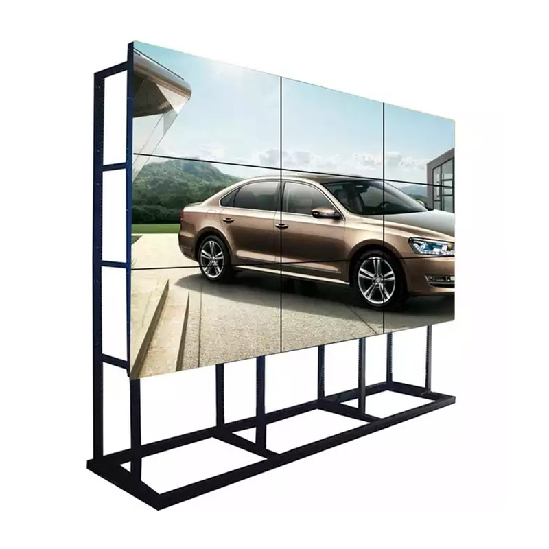 Dinding Video LCD Bezel Sempit 3,5mm 2x2 Penyambungan
