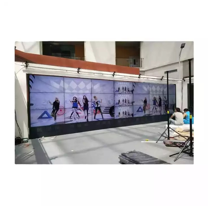 Pantalla de pared de video LCD 2x2 para interiores de 49 pulgadas