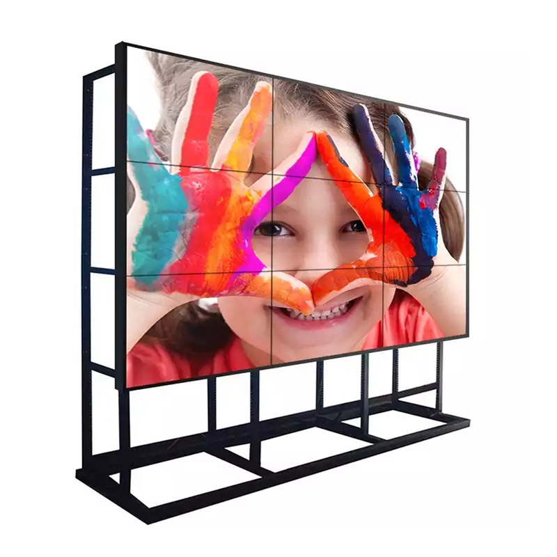 55 palcová rozdělená obrazovka LCD video stěna