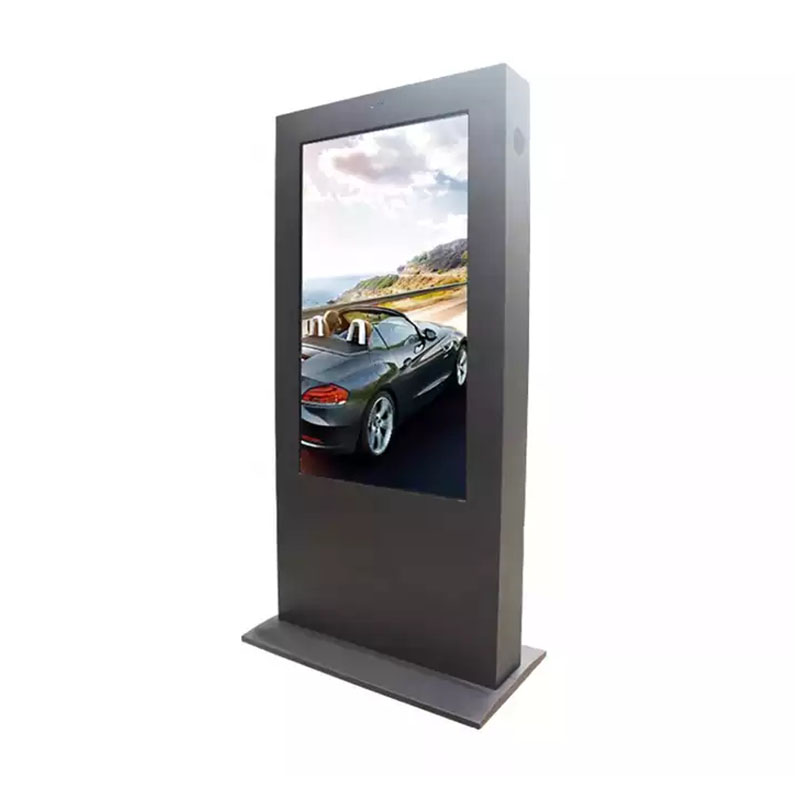 75 Inch Android Outdoor Totem For Bus Station