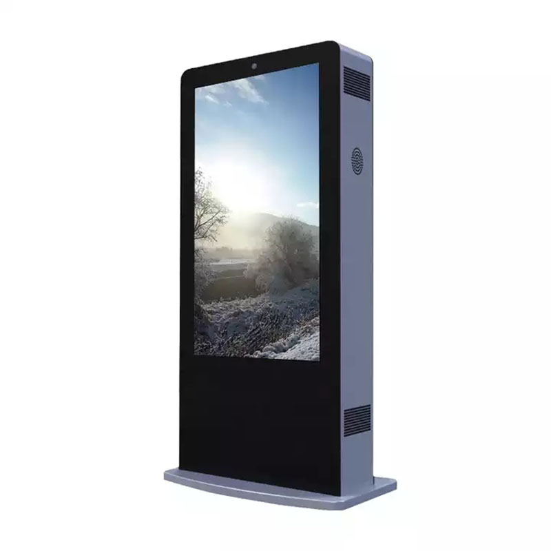 75 inch Android buitentotem voor busstation