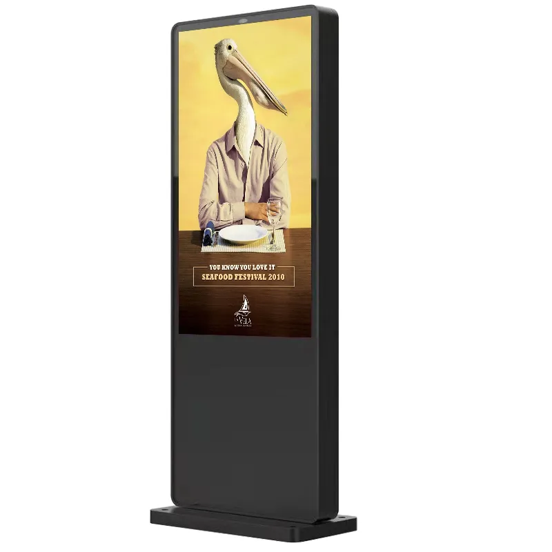 85 inch bus station outdoor digital signage