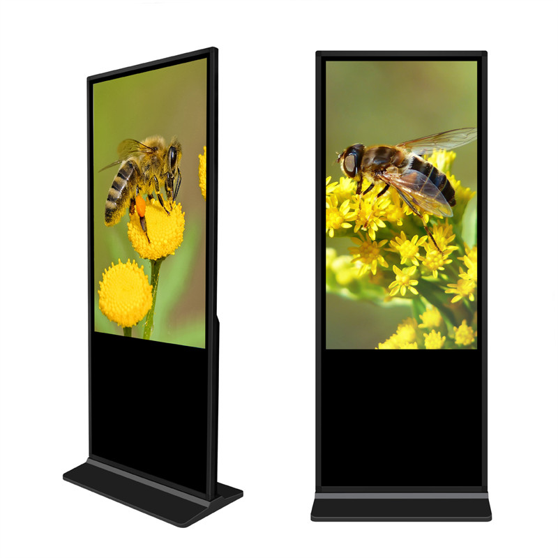55 inch free standing touch screen kiosk