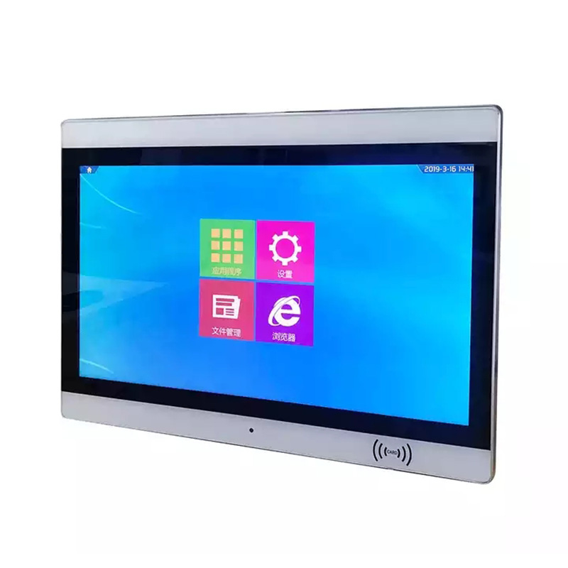 Závěsný dvoustranný LCD displej s oknem