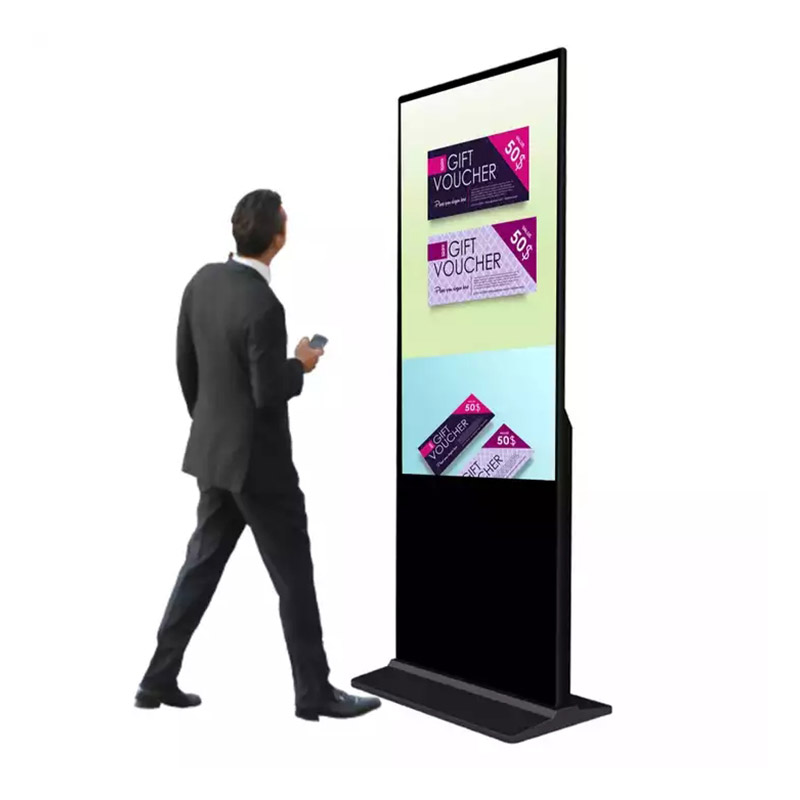 Infrarood touchscreen digital signage