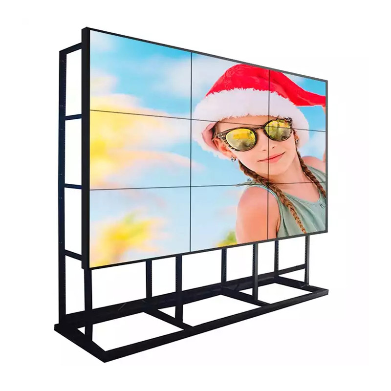 Videowall Advertising Controller 3x3 LCD-videoseinä