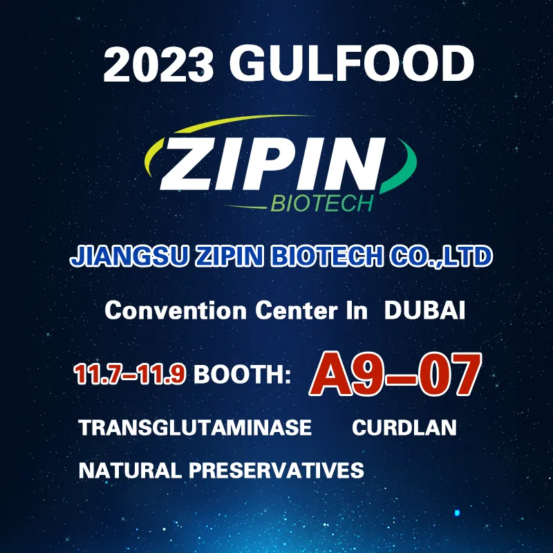 Zipin Biotech kommer att delta i Gulfood i Dubai