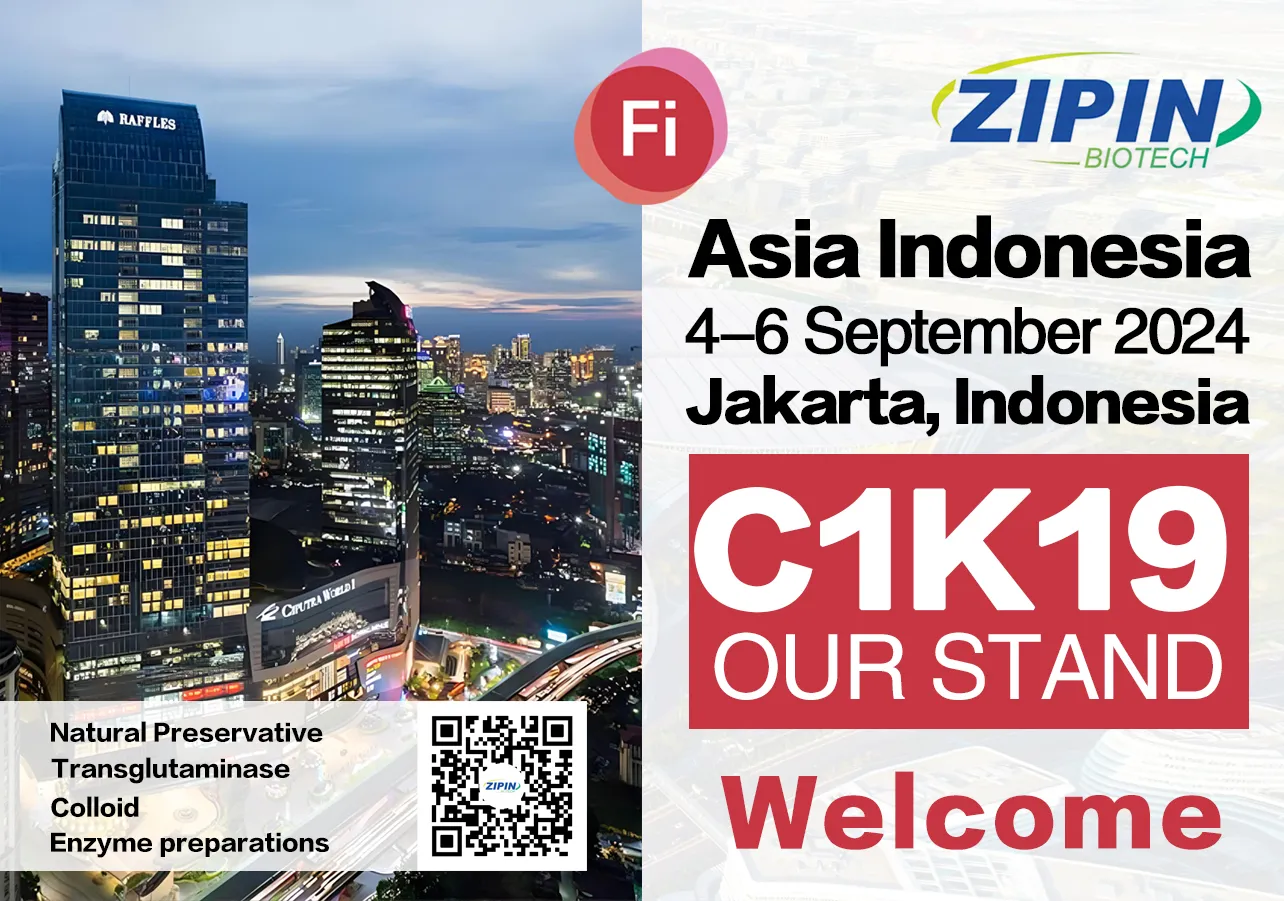 Zipin Biotech will attend the FIA In Jakarta,Indonesia