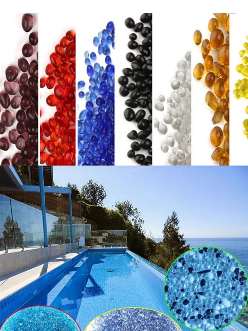 china Glass Beads for Swimming Pool