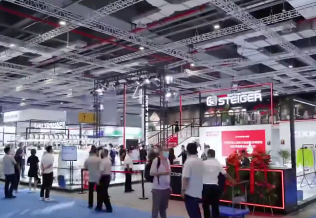 Cixing & Steiger in ITMA exhibition