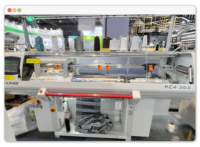 Cixing Intelligent KC Collar Knitting Machine: Leading the New Changes in the Knitting Industry  