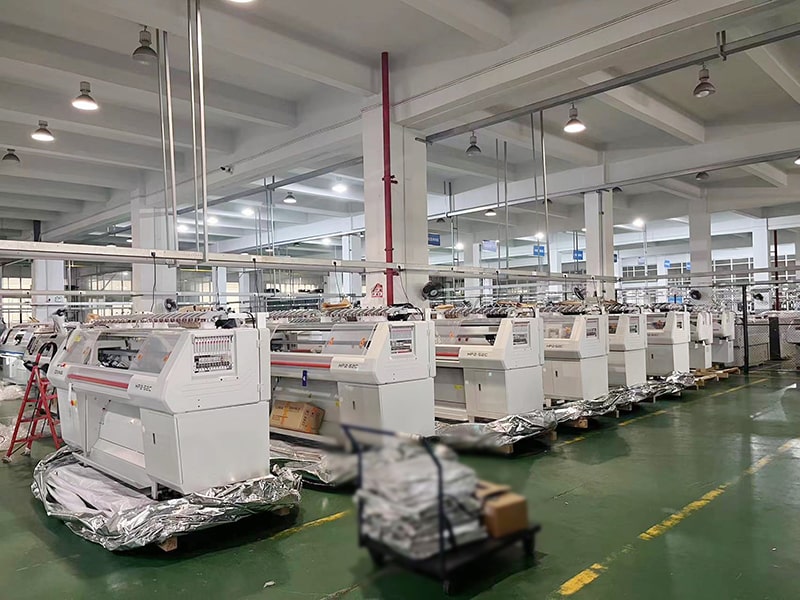 Computerized flat knitting machine equipment is updated, and the knitting machinery market is generally operating smoothly