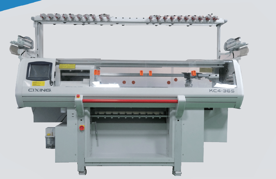 Компјутеризирана машина за плетење со јака ја води новата револуција на текстилната индустрија