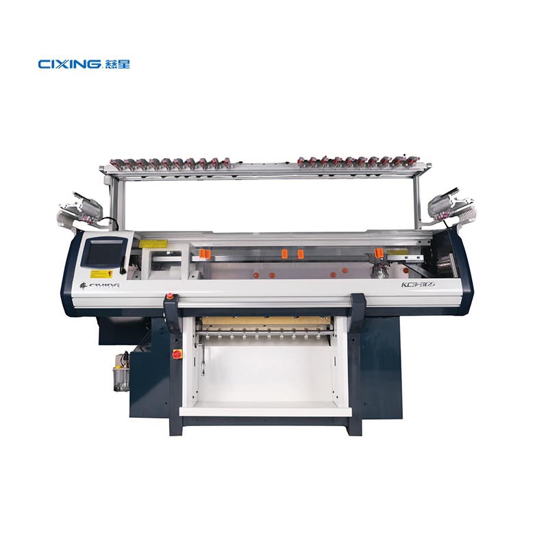 Three Systems Collar Knitting Machine