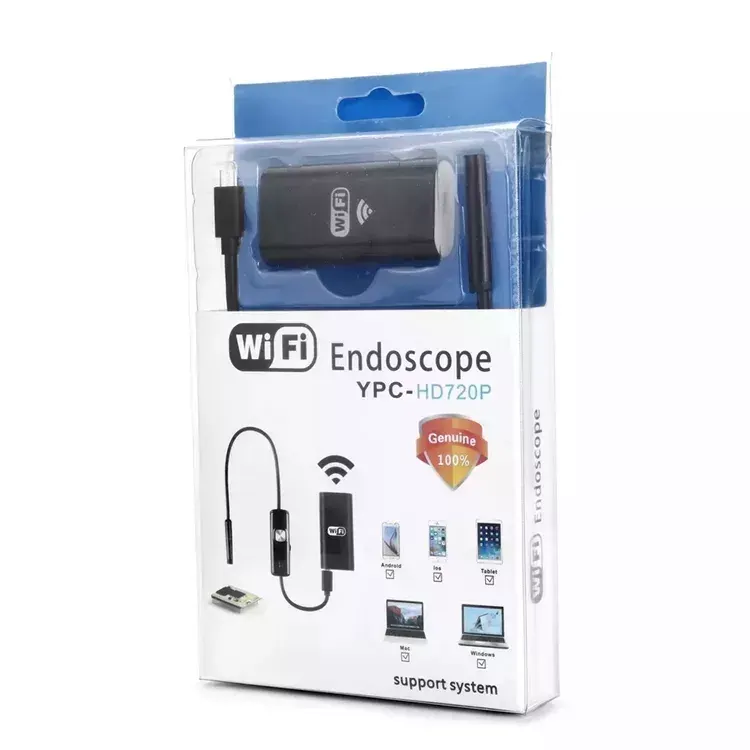 Endoscopio flessibile per smartphone WiFi da 1,3 MP