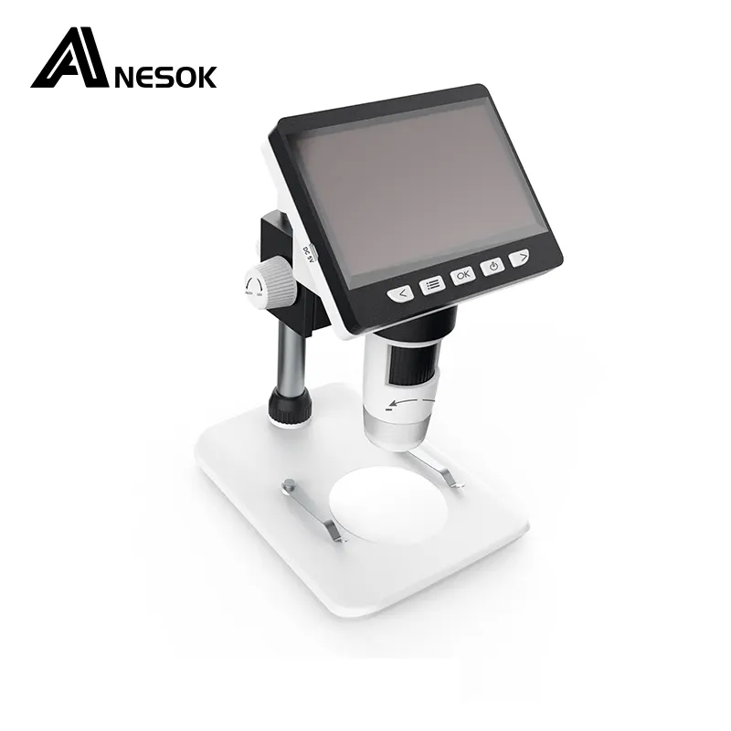 1080P digitalt mikroskop med LCD-skærm