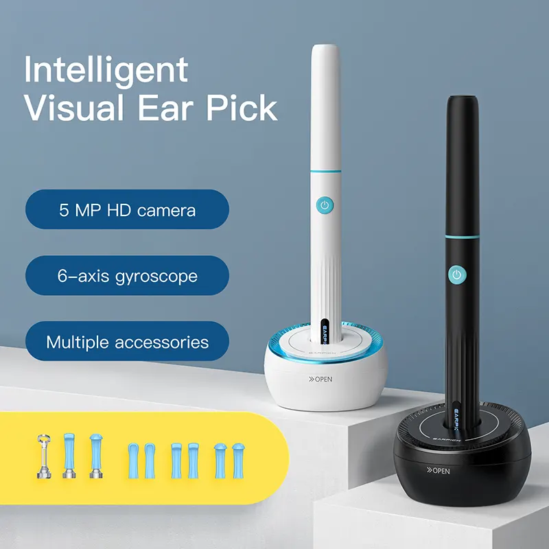 מנקה אוזניים חכם דיגיטלי עם מצלמה