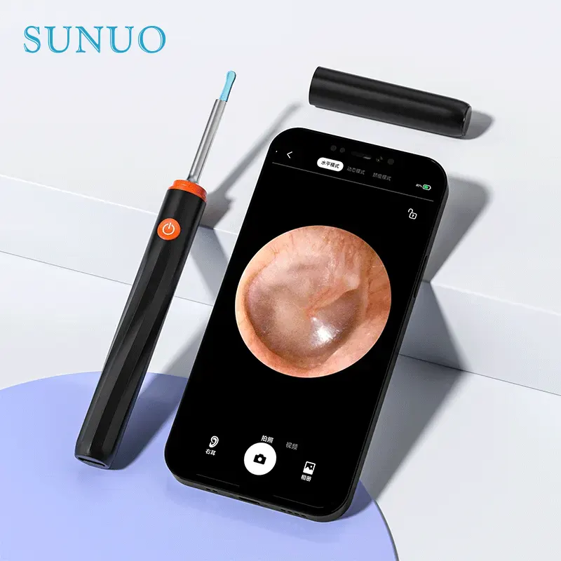 Ear Cleaner With Camera and Gyroscope