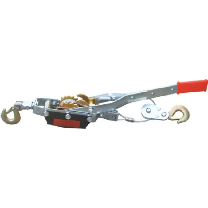 Double Gear Two Hooks 4t Ratchet Hand Puller