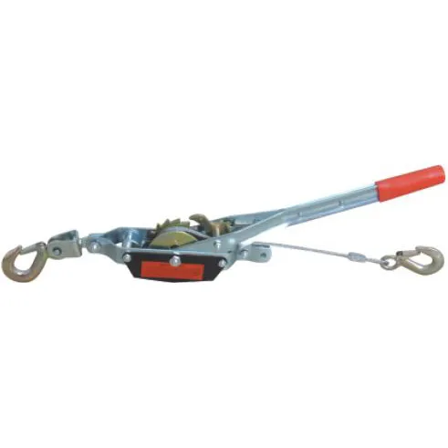 Single Gear Two Hooks 1t Ratchet Hand Puller