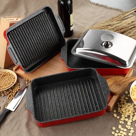 How about aluminum griddle plate?