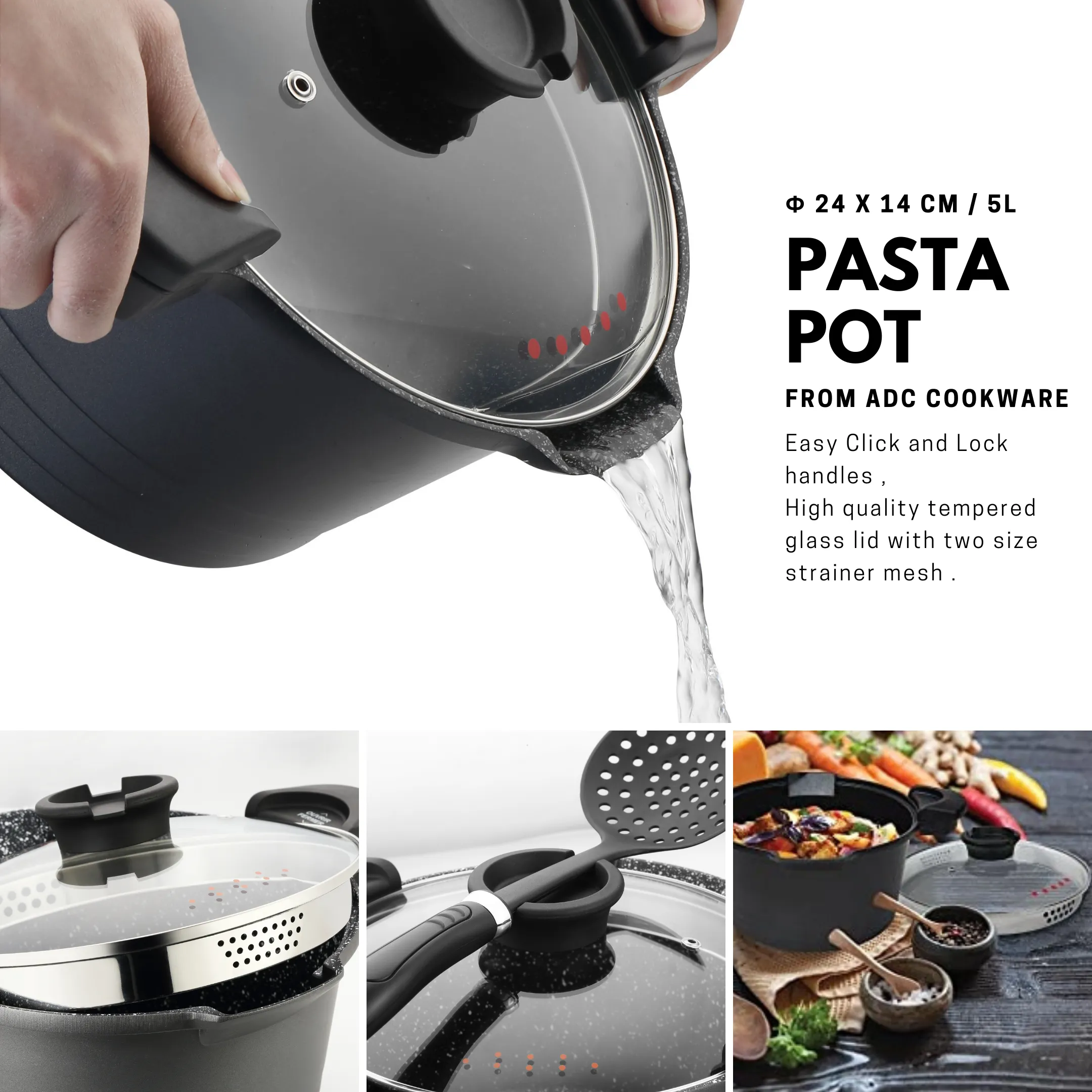 New Pasta Pot Innovation From ADC Cookware