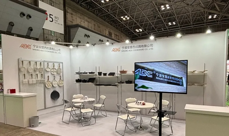 Ningbo ADC Cookware Shines at the 2024 Tableware & Kitchenware Expo in Tokyo Big Sight, Japan