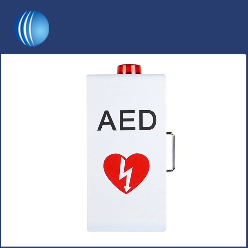 Automatische externe defibrillator voor eerste hulp