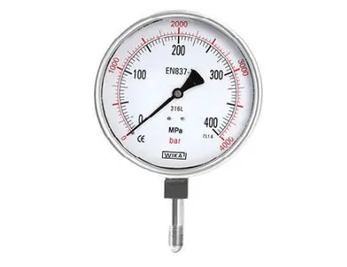 Pressure Gauge 0-60000 psi Pump Accessories