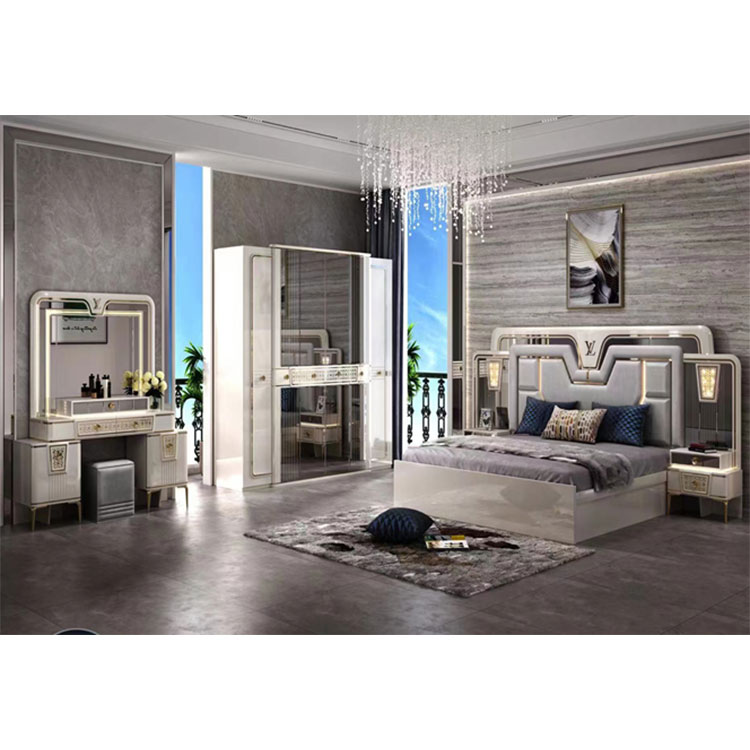 Minimalist Designer Turkish Style Bedroom Furniture Set