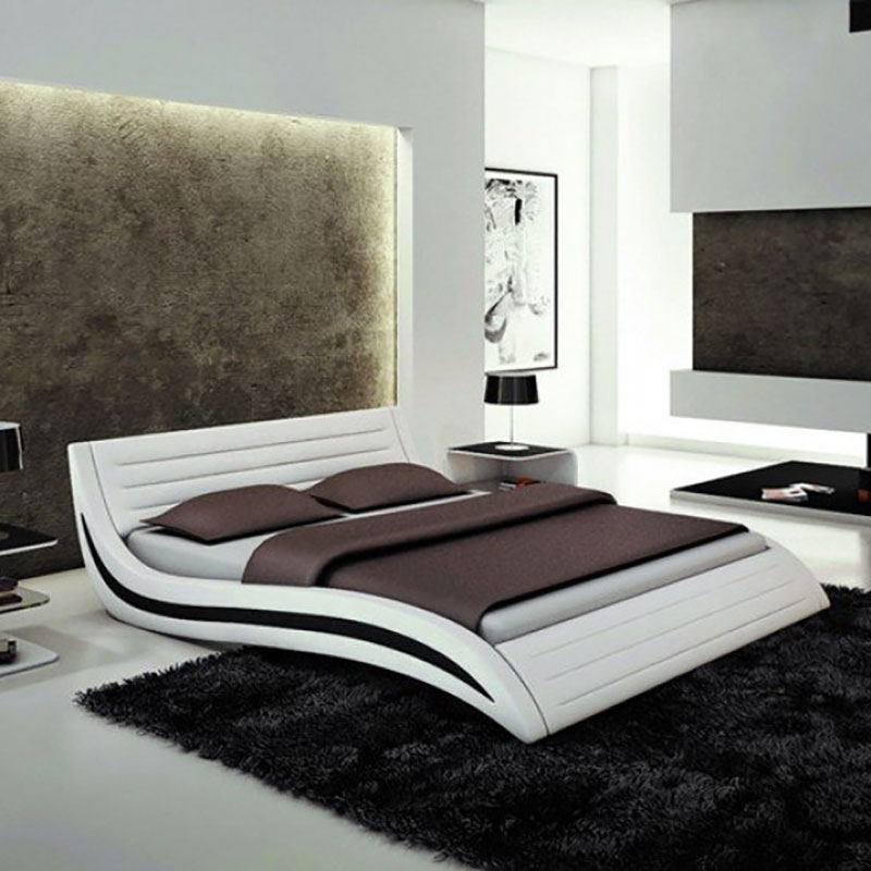 Moderne seng af høj kvalitet