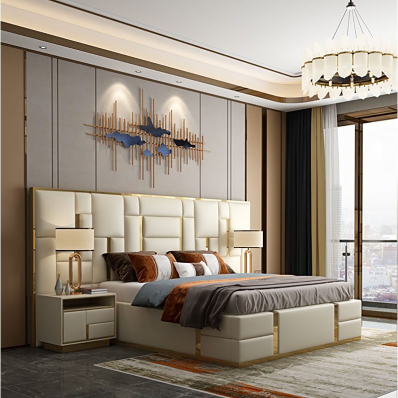 Modern Design Luxury King Size Bedroom Furniture