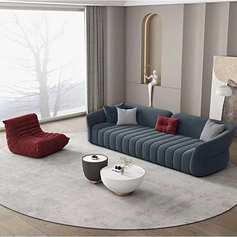 Canapé en tissu de salon simple et moderne
